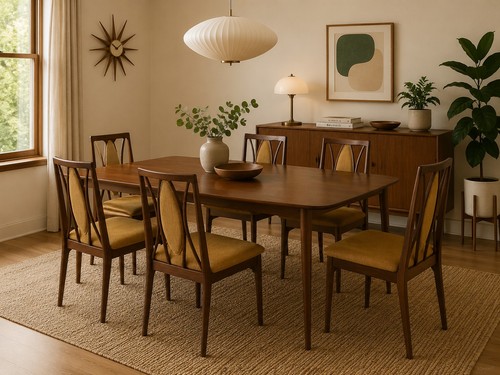 Set g plan dining - a, of