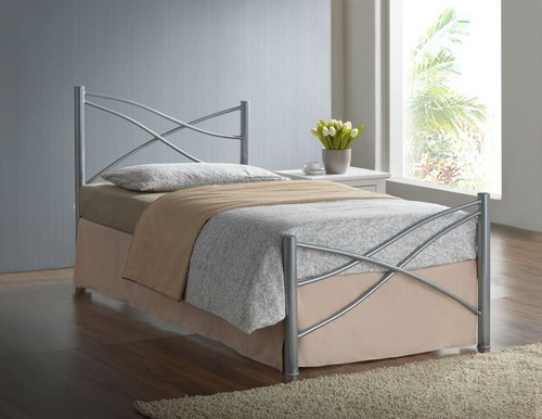3ft single modern - 3ft, metal