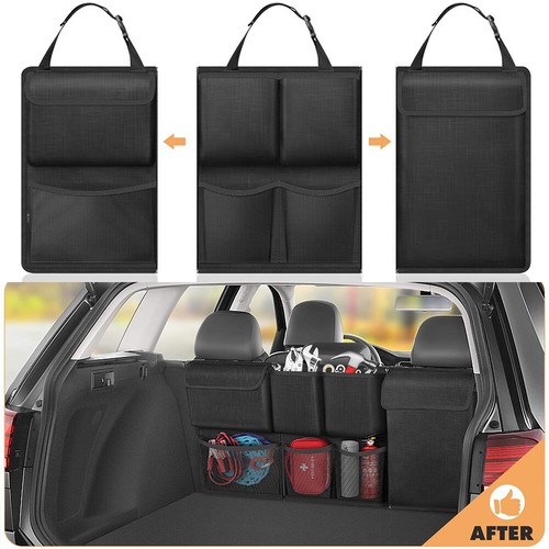 Car boot organiser tidy - organiser, back