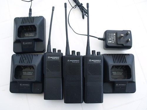 Motorola gp300 uhf radios - uhf, x3