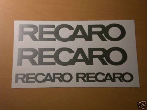 Recaro sticker set suspender