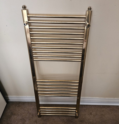 Gold heated - (never,