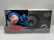 Anne Geddes Baby Blue Snail 9"
