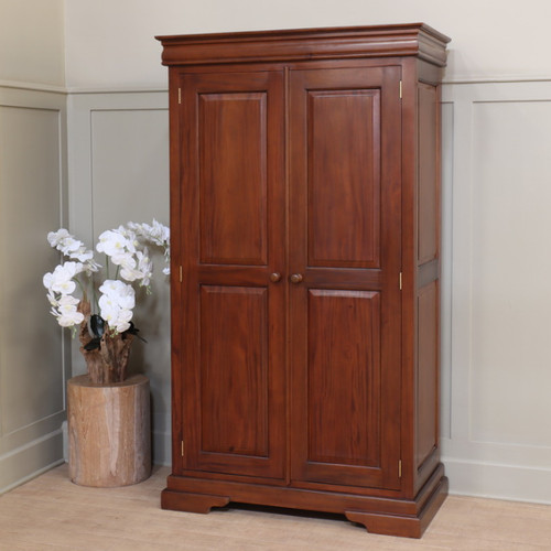 Double mahogany wardrobe 2 - mahogany,