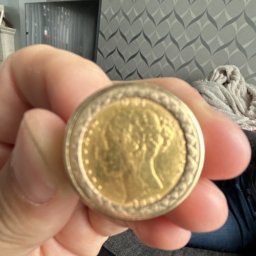 British 1883 half sovereign - 1883,
