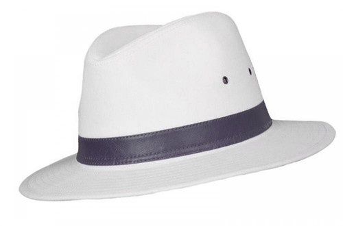 Classic 100 cotton fedora - cotton,