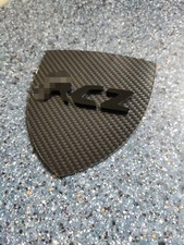 Front bonnet emblem badge for peugeot rcz 3D style carbon vision