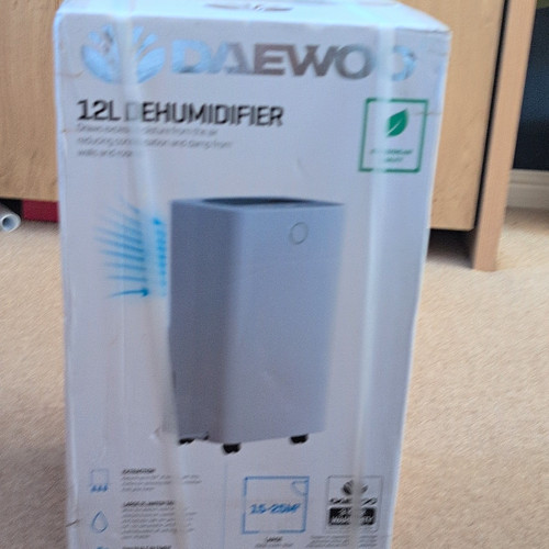 Daewoo 12l dehumidifier - 12l,