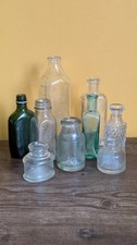 Job Lot Vintage Glass Bottles