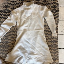 Girls Jacadi Wool Dress Age 8
