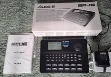 Alesis SR-16 24 Bit Drum Machine - Mint Condition - PSU, Original Manual & Box