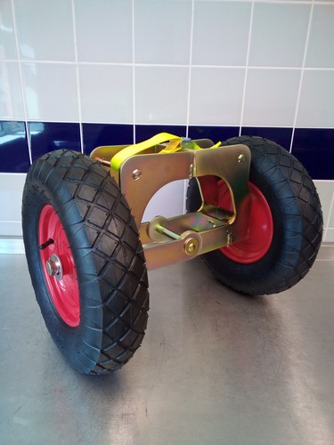 Steel beam handling trolley - handling,