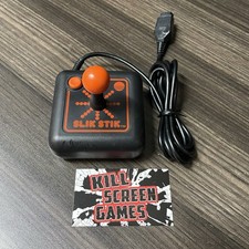 Slik Stik Suncom Joystick Controller Commodore 64 + Atari 2600 Tested + Working