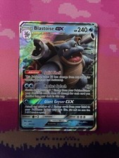 Pokemon Card Blastoise GX