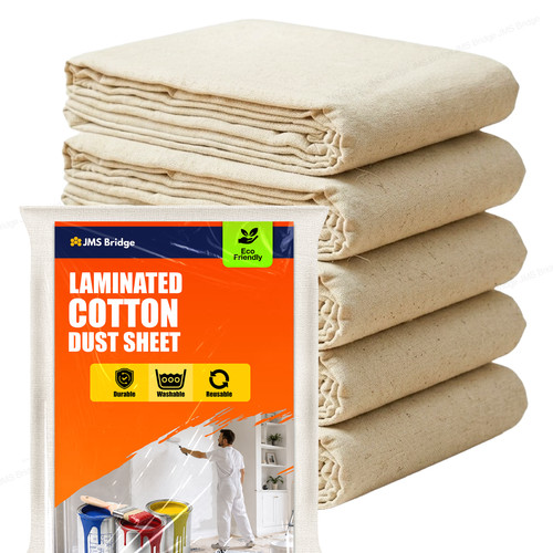 Laminated cotton dust sheet - laminated,