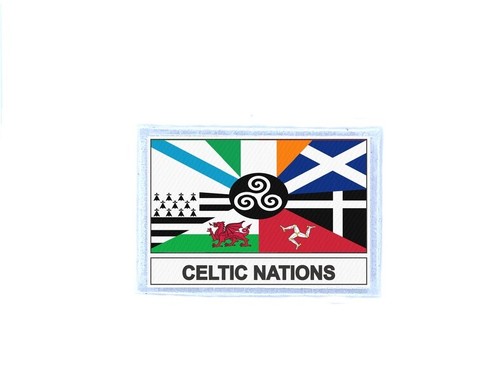 Celtic nations flag patch - nations,