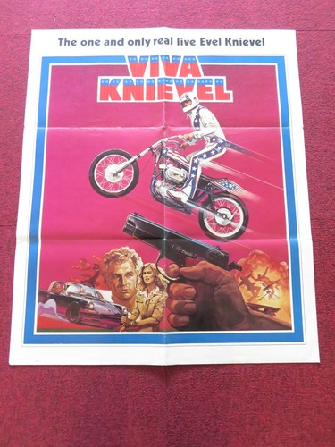 Viva knievel folded poster - knievel!,