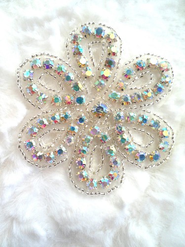 Xr65 floral silver beaded - xr65,