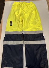 HAZTEC® Hi Visibility Safety Overtrousers Men's Size XL Utilities Safety Pants