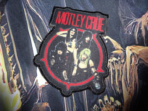 Motley crue shape patch - motley,
