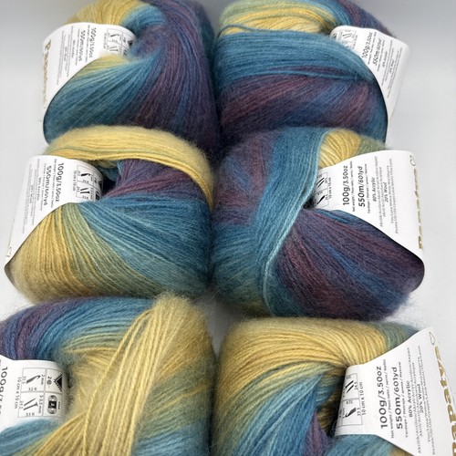 Papatya angora batik yarn - angora, |