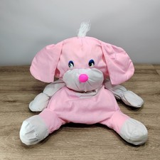 Puffalump Style Pink White