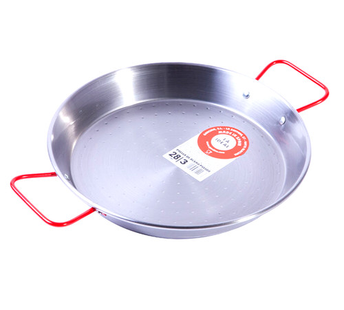 28cm polished steel paella - 28cm,