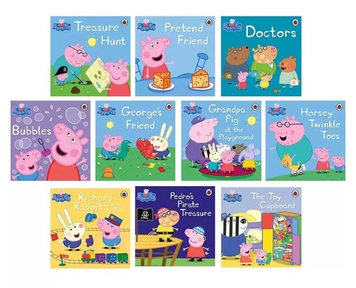 Peppa pig books - 10,