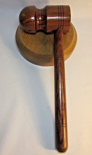 Palm gavel block possibly - gavel, &