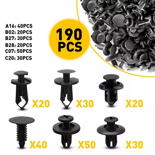 190pcs car body plastic auto - 190pcs,