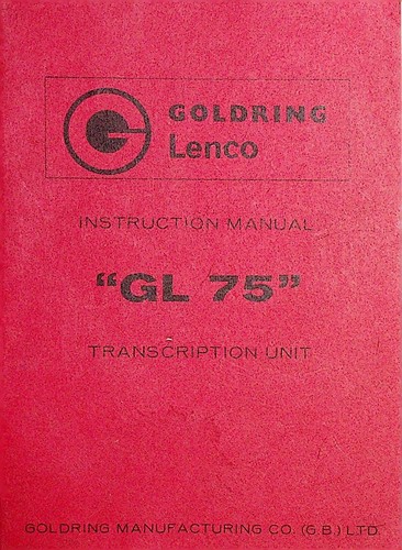 Goldring lenco turntable - goldring-lenco,