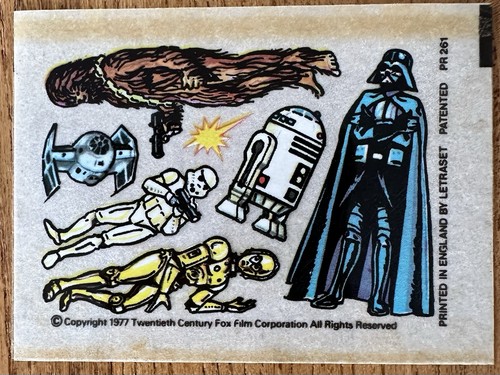 Star wars 1977 vintage - star,