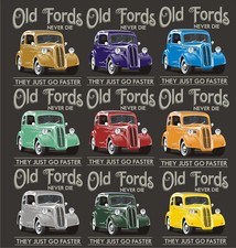 New Sit-up & Beg Ford Pop Anglia T Shirt Hot rod Petrol Head Classic Car S-5XL