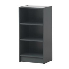 Dark grey cube bookcase - cube, small
