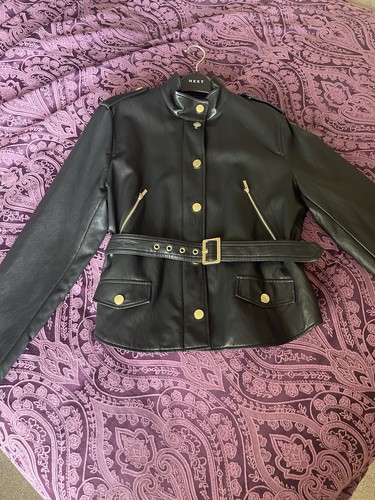 Zara bnwt faux leather belted - zara,