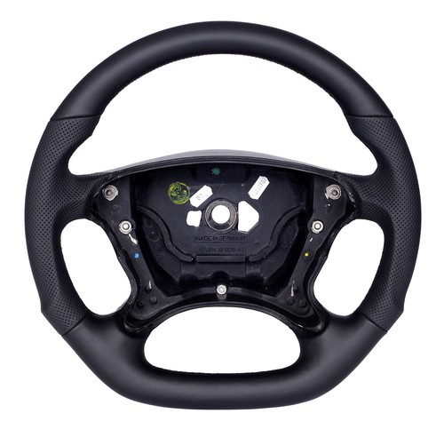 Leather steering wheel fit - leather,