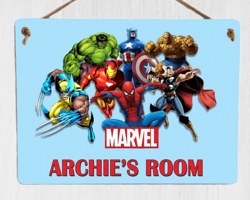 Personalised marvel heroes - personalised,