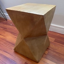 Wood-like Stump Stool Side