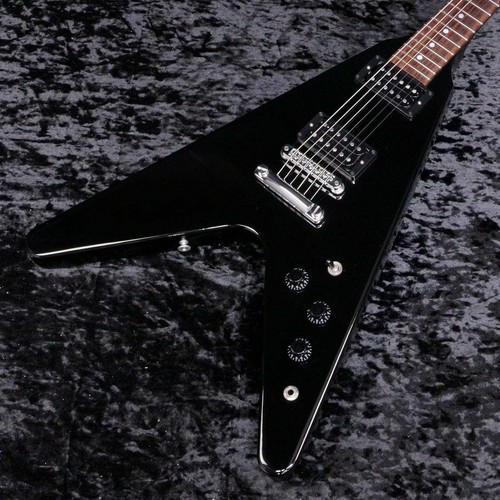 Gibson 80s flying ebony - gibson 80s, v
