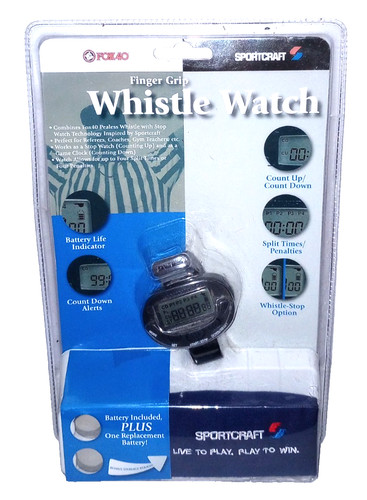 Finger grip whistle watch - finger,