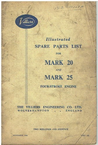 Villiers c20 c25 - villiers, (mk20)