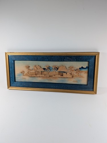 Vintage chinese cork carving - chinese,
