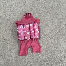 Splash About Sleeved Float Suit Adjustable,  1-2 Year, Learn to Swim