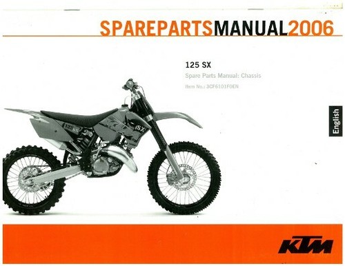 2006 ktm 125 chassis - 2006, spare