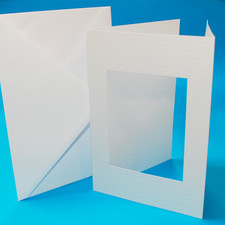 10 White Tri-Fold Rectangular