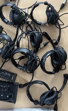 Canford Tecpro SMH210 Intercom Headset, Clearcom/ASL/etc compatible -4 pin XLR