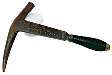 Vintage G&B Gilbert & Becker, Slate Hammer Nail Puller, 1940's