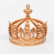 FRENCH ANTIQUE STYLE GOLD CROWN BED WALL CANOPY ROYAL BEDROOM DECOR WEDDING 