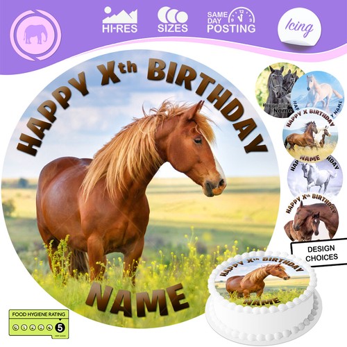 Horse pony cake topper - horse,