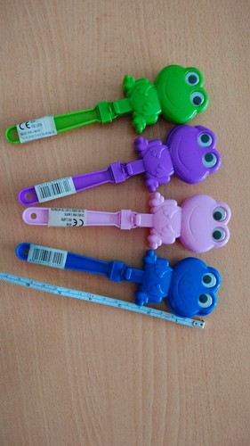 Retro frog clackers - frog, 10